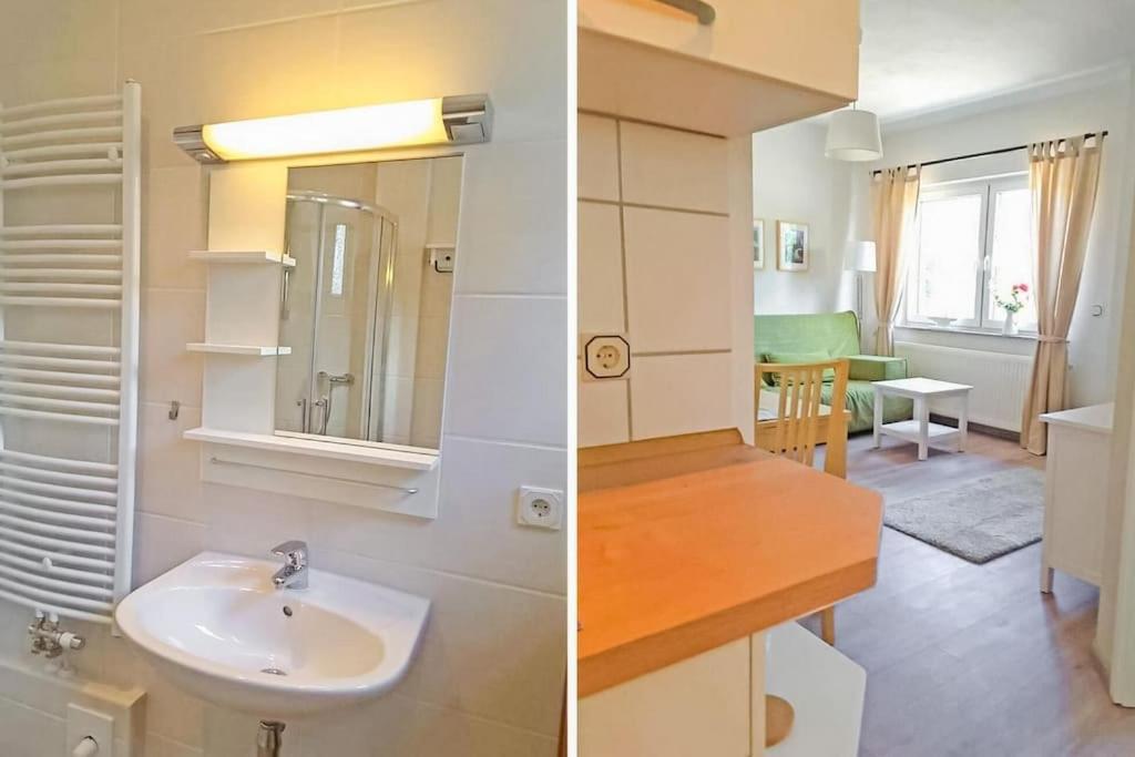 Ferienwohnung Schwalbennest In Ueckermuende Exterior foto