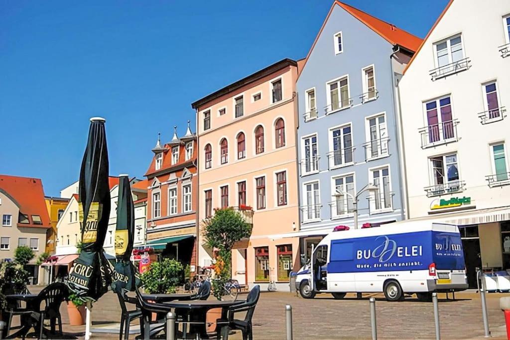 Ferienwohnung Schwalbennest In Ueckermuende Exterior foto